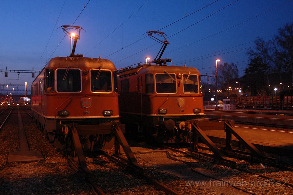 2321-0005-220212.jpg - SBB-CFF Re 6/6 11604 ''Faido'' + SBB-CFF Re 4/4'' 11255 / Bülach 22.2.2012