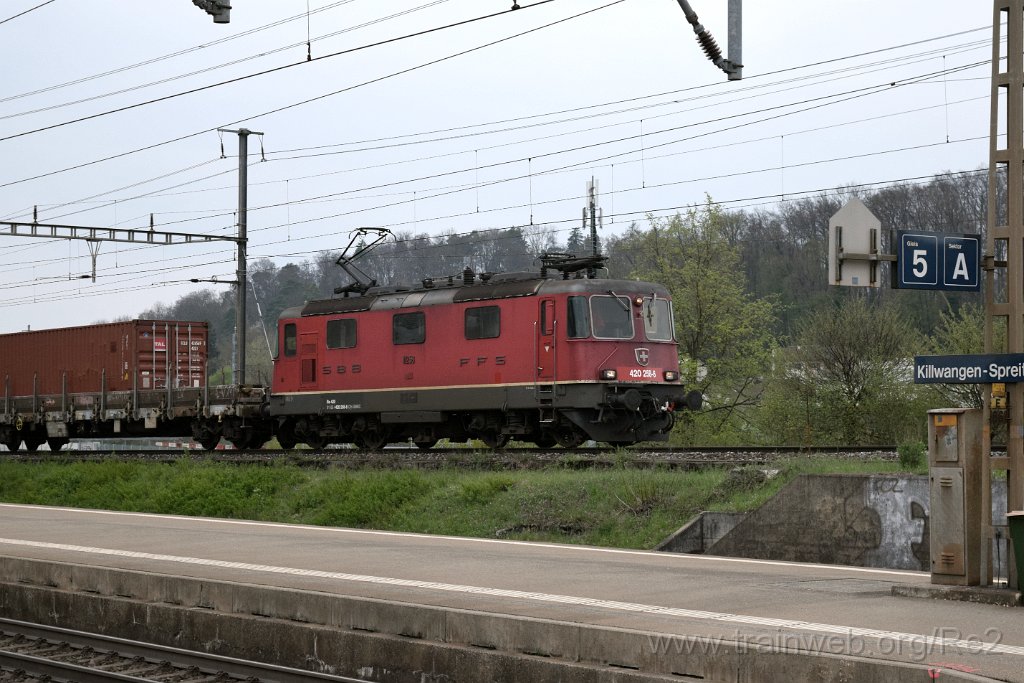 4412-0042-050417.jpg - SBBC Re 4/4'' 11258 (Re 420.258-6)  / Killwangen-Spreitenbach 5.4.2017