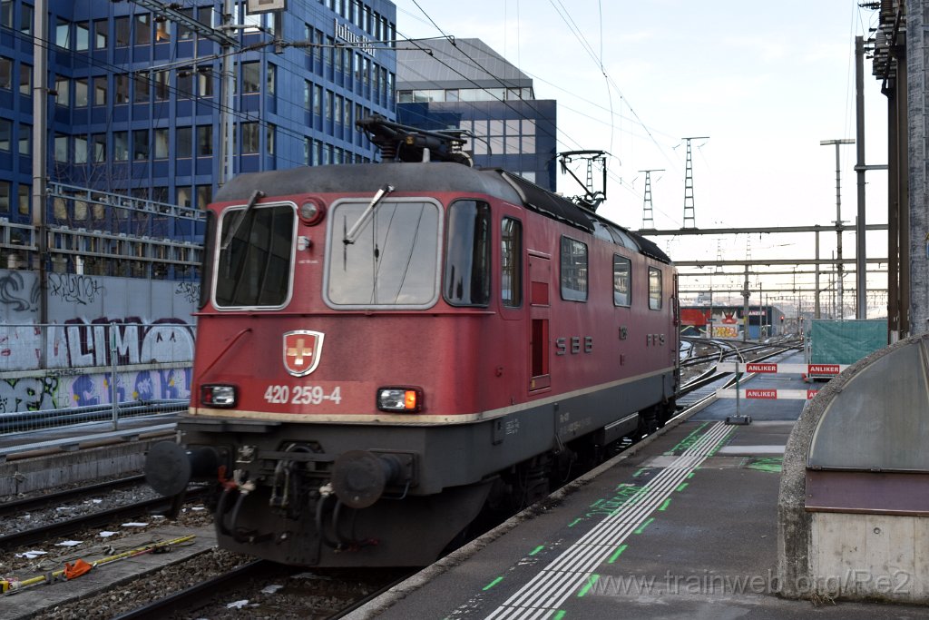 5291-0005-300119.jpg - SBBC Re 4/4'' 11259 (Re 420.259-4)  (Re 91 85 4 420 259-4 CH-SBBC) / Zürich-Altstetten 30.1.2019