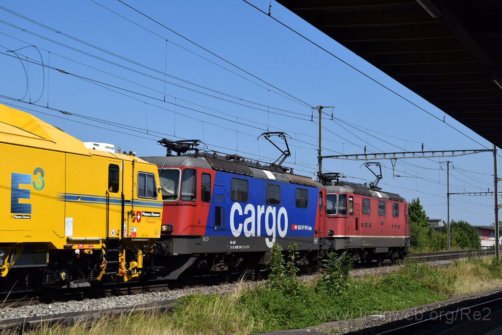 8111-0034-220722.jpg - SBBC Re 4/4'' 11259 (Re 420.259-4)  (Re 91 85 4 420 259-4 CH-SBBC) + SBBC Re 420.314-7 (Re 91 85 4 420 314-7 CH-SBBC) / Killwangen-Spreitenbach 22.7.2022