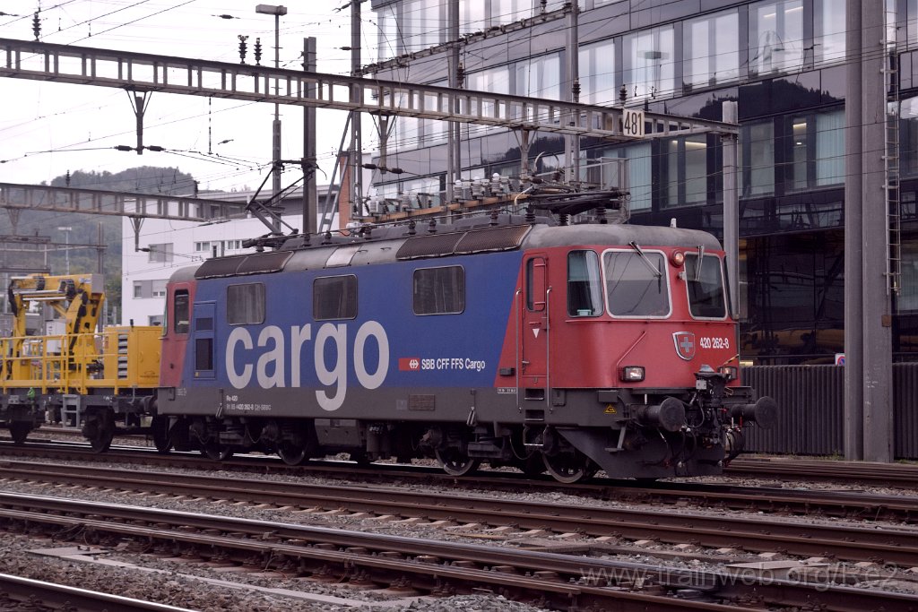 8202-0036-070922.jpg - SBBC Re 420.262-8 (Re 91 85 4 420 262-8 CH-SBBC) / Olten (Fachhochschule Nordwestschweiz) 7.9.2022