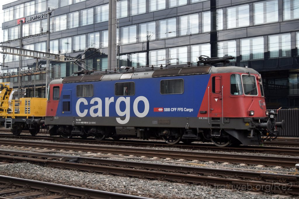 8202-0038-070922.jpg - SBBC Re 420.262-8 (Re 91 85 4 420 262-8 CH-SBBC) / Olten (Fachhochschule Nordwestschweiz) 7.9.2022