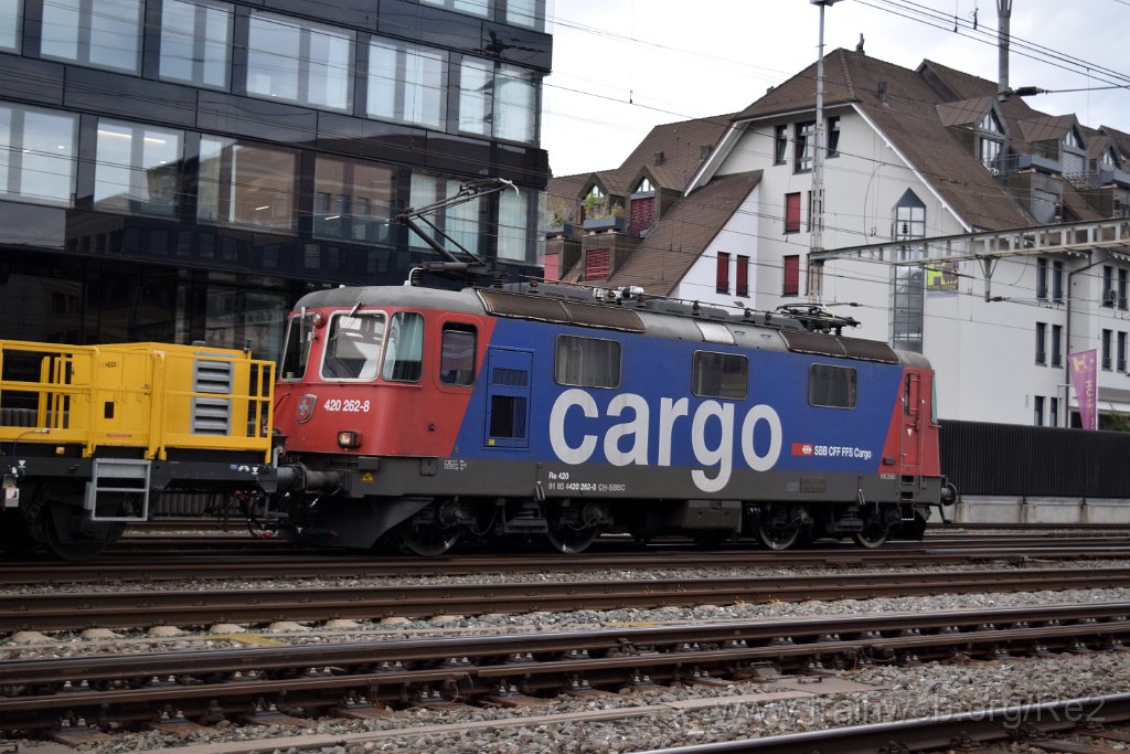 8202-0039-070922.jpg - SBBC Re 420.262-8 (Re 91 85 4 420 262-8 CH-SBBC) / Olten (Fachhochschule Nordwestschweiz) 7.9.2022