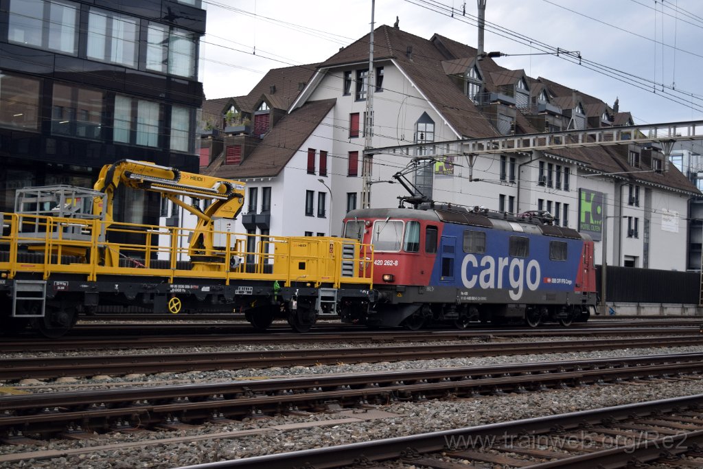 8202-0044-070922.jpg - SBBC Re 420.262-8 (Re 91 85 4 420 262-8 CH-SBBC) / Olten (Fachhochschule Nordwestschweiz) 7.9.2022