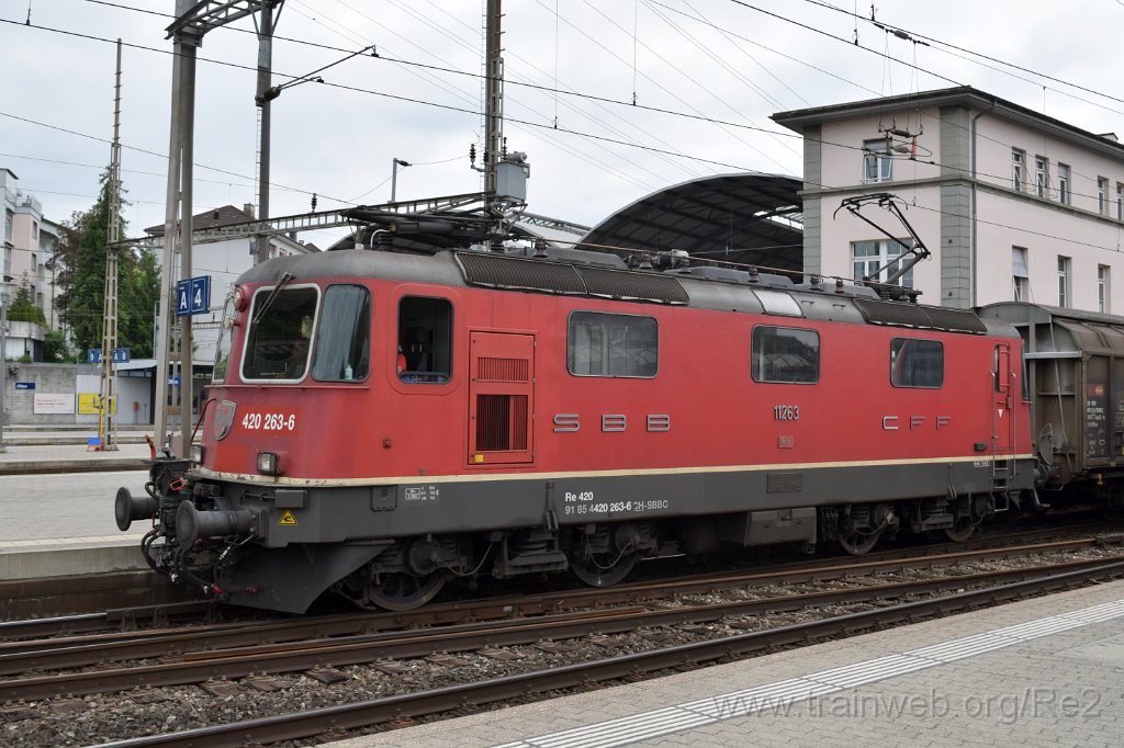 8575-0025-250523.jpg - SBBC Re 4/4'' 11263 (Re 420.263-6)  (Re 91 85 4 420 263-6 CH-SBBC) / Olten 25.5.2023