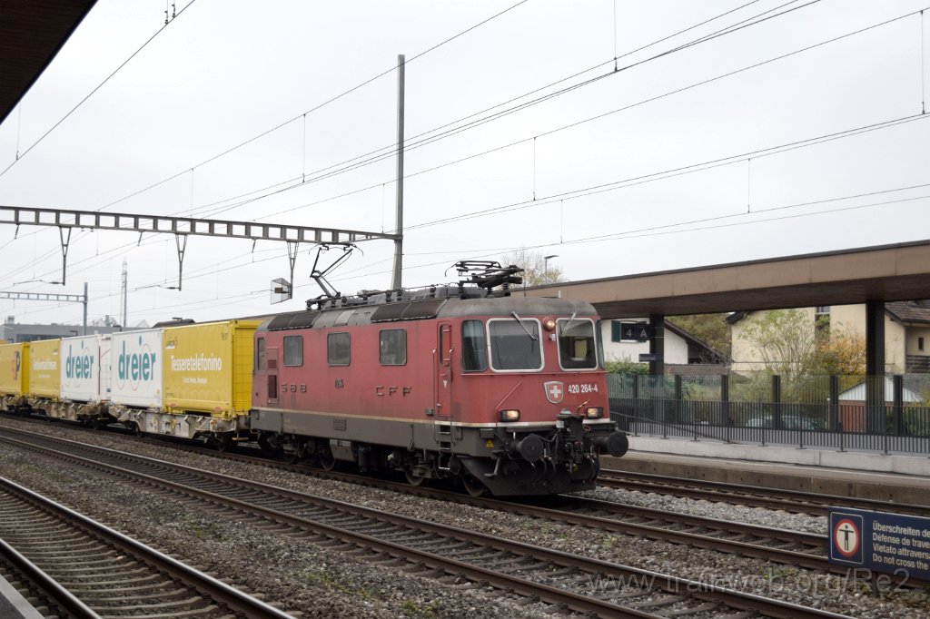 9465-0023-111124.jpg - SBBC Re 4/4'' 11264 (Re 420.264-4)  (Re 91 85 4 420 264-4 CH-SBBC) / Rupperswil 11.11.2024