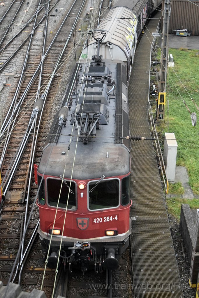 9510-0036-111224.jpg - SBBC Re 4/4'' 11264 (Re 420.264-4)  (Re 91 85 4 420 264-4 CH-SBBC) / RB Limmattal (Brücke Sandäckerstrasse) 11.12.2024
