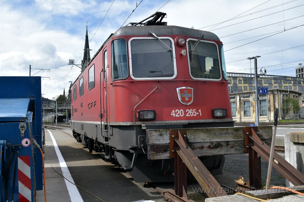 9014-0020-310324.jpg - SBBC Re 4/4'' 11265 (Re 420.265-1)  (Re 91 85 4 420 265-1 CH-SBBC) / St.Gallen HB 31.3.2024