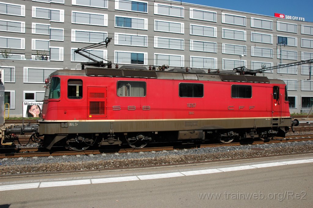 3265-0015-160914.jpg - SBB-CFF Re 4/4'' 11267 / Zürich-Altstetten 16.9.2014