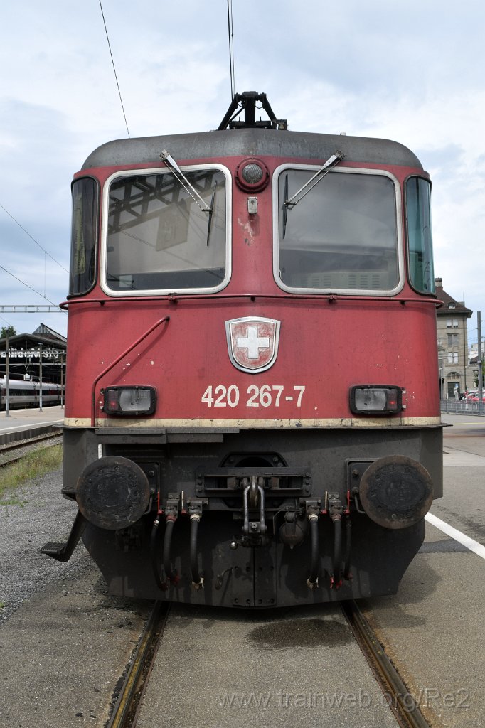 9914-0045-270725.jpg - SBBC Re 4/4'' 11267 (Re 420.267-7)  (Re 91 85 4 420 267-7 CH-SBBC) / St.Gallen HB 27.7.2025