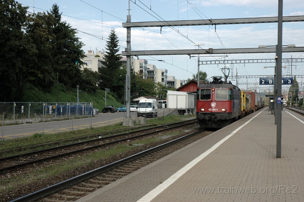 2169-0010-180811.jpg - SBBC Re 420.268-5 / Zürich-Seebach 18.8.2011