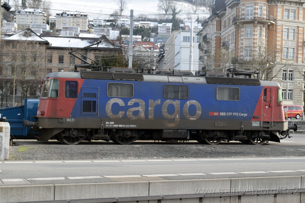 5847-0021-080220.jpg - SBBC Re 420.268-5 (Re 91 85 4 420 268-5 CH-SBBC) / St.Gallen HB 8.2.2020