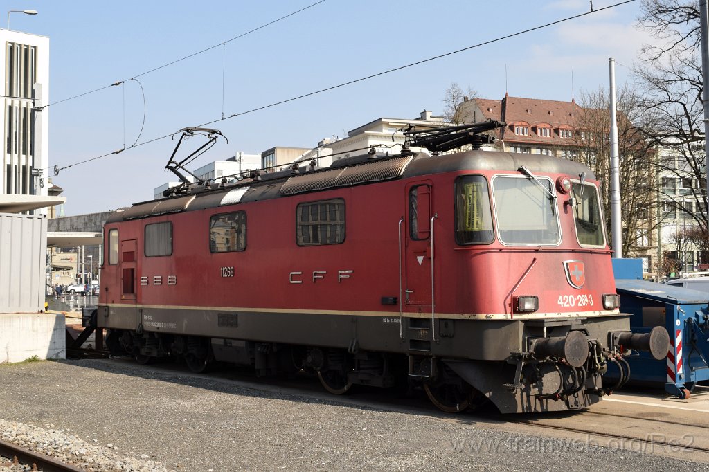 7897-0013-190322.jpg - SBBC Re 4/4'' 11269 (Re 420.269-3)  (Re 91 85 4 420 269-3 CH-SBBC) / St.Gallen HB 19.3.2022