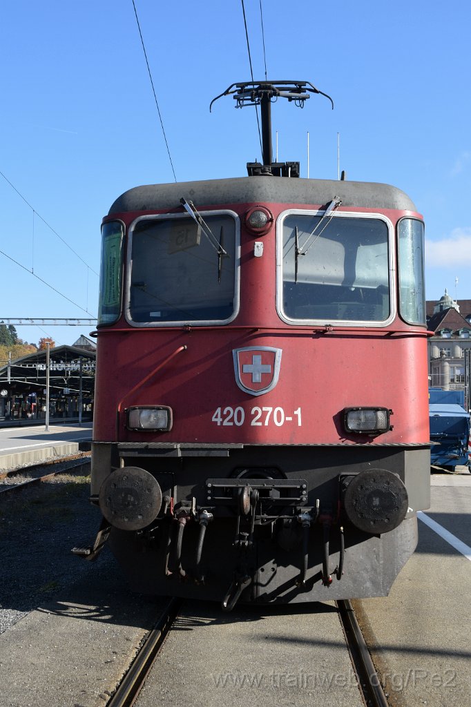 10076-0045-181025.jpg - SBBC Re 420.270-1 (Re 91 85 4 420 270-1 CH-SBBC) / St.Gallen HB 18.10.2025