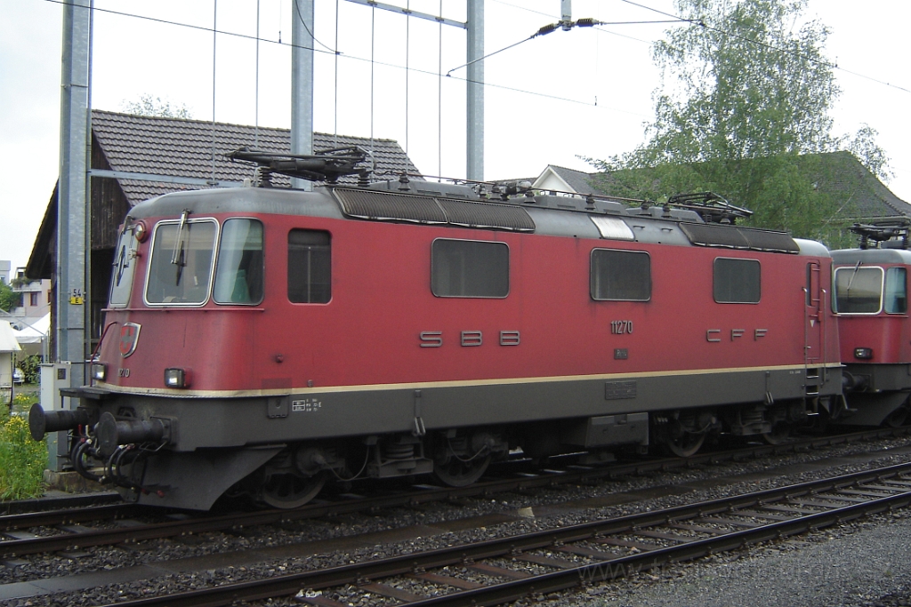 1185-0049-020606.jpg - Re 4/4" 11270 / Hinwil 2.6.2006