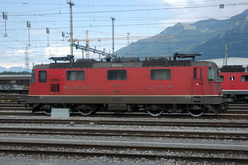 2541-0018-040812.jpg - SBB-CFF Re 4/4'' 11270 / Buchs SG 4.8.2012