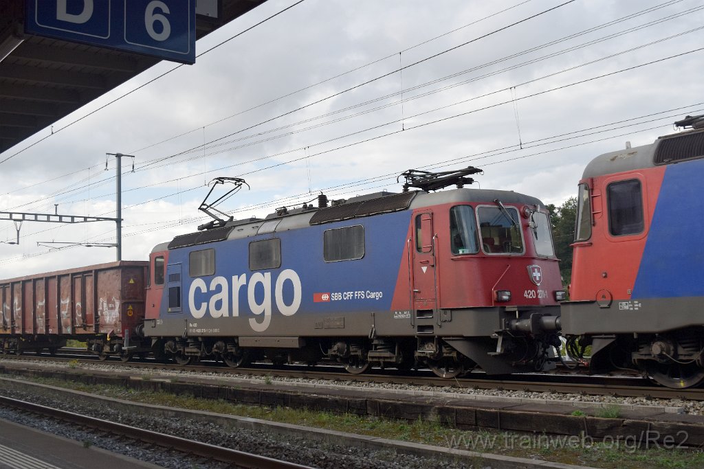 8216-0041-140922.jpg - SBBC Re 420.270-1 (Re 91 85 4 420 270-1 CH-SBBC) / Killwangen-Spreitenbach 14.9.2022