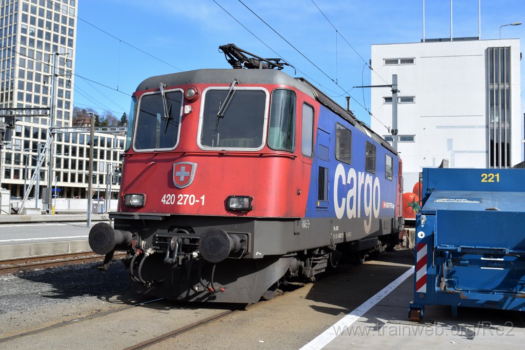 8979-0010-020324.jpg - SBBC Re 420.270-1 (Re 91 85 4 420 270-1 CH-SBBC) / St.Gallen HB 2.3.2024