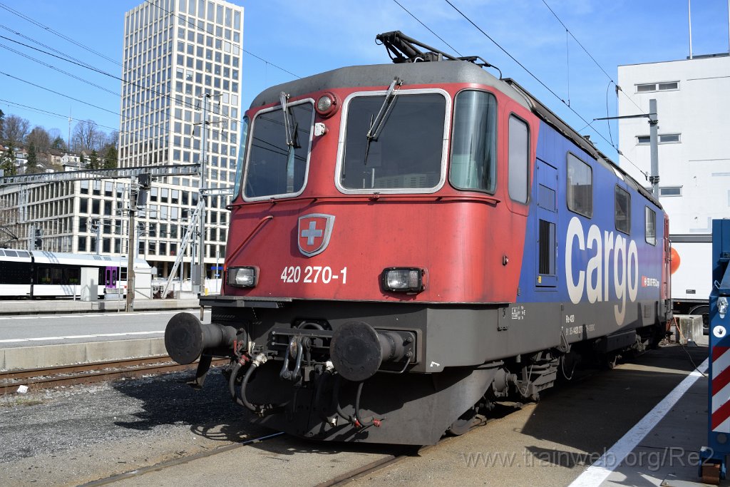 8979-0017-020324.jpg - SBBC Re 420.270-1 (Re 91 85 4 420 270-1 CH-SBBC) / St.Gallen HB 2.3.2024