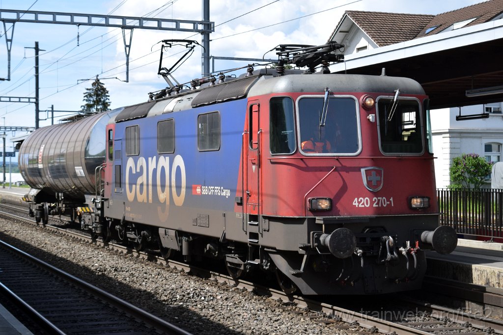 9661-0038-220425.jpg - SBBC Re 420.270-1 (Re 91 85 4 420 270-1 CH-SBBC) / Stein-Säckingen 22.4.2025