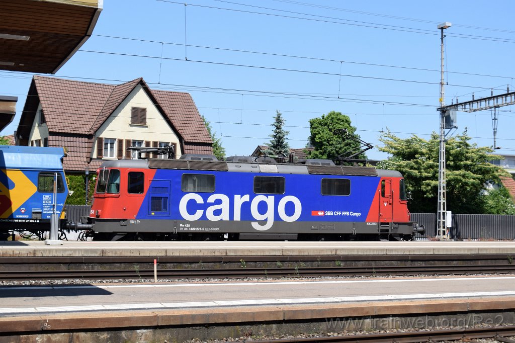 8645-0041-310523.jpg - SBBC Re 420.275-0 (Re 91 85 4 420 275-0 CH-SBBC) / Lenzburg 31.5.2023