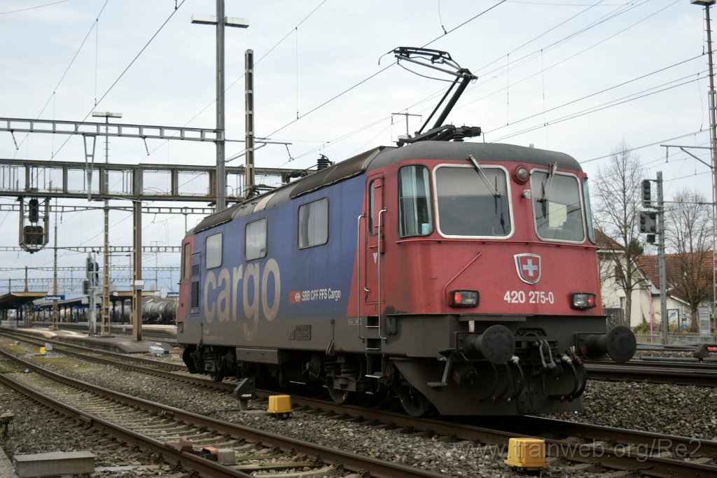 9502-0013-051224.jpg - SBBC Re 420.275-0 (Re 91 85 4 420 275-0 CH-SBBC) / Lenzburg 5.12.2024