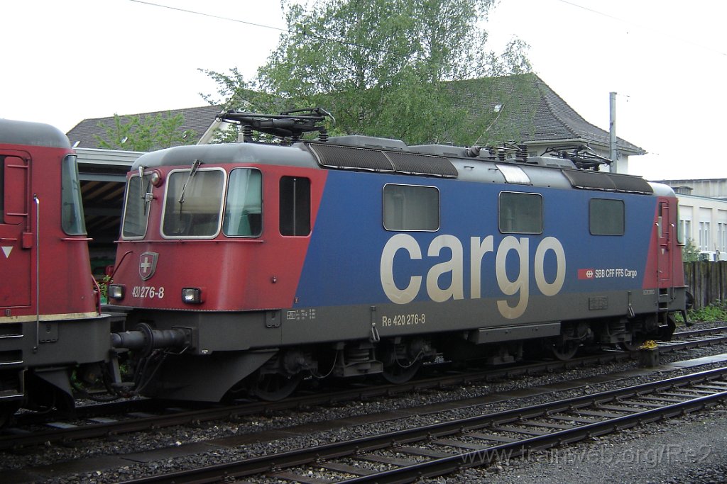 1185-0050-020606.jpg - SBBC Re 420.276-8 / Hinwil 2.6.2006