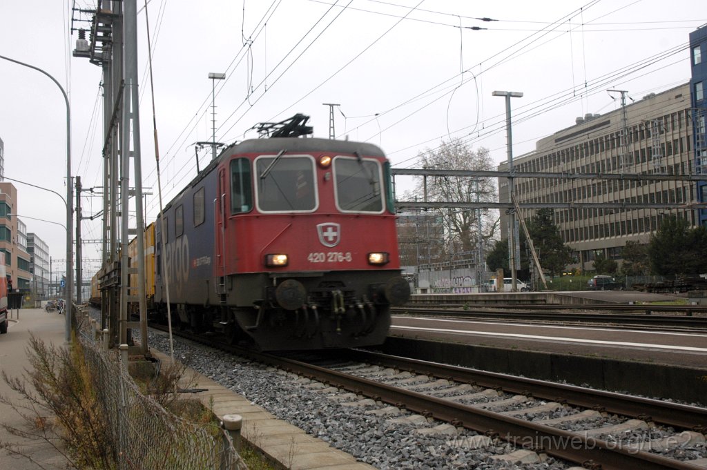 3398-0021-261114.jpg - SBBC Re 420.276-8 / Zürich-Altstetten 26.11.2014