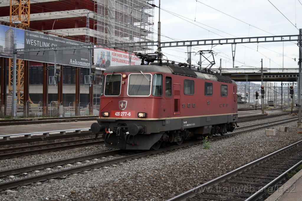 3854-0048-040416.jpg - SBBC Re 4/4'' 11277 (Re 420.277-6)  (Re 91 85 4 420 277-6 CH-SBBC) / Zürich-Altstetten 4.4.2016