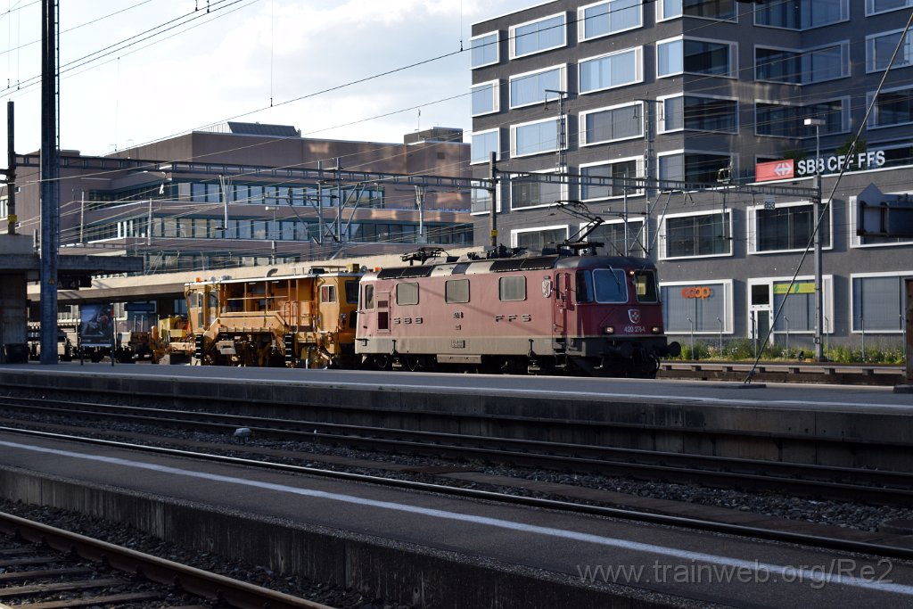 4438-0012-090517.jpg - SBBC Re 4/4'' 11278 (Re 420.278-4)  ''Cham'' (Re 91 85 4 420 278-4 CH-SBBC) / Zürich-Altstetten 9.5.2017