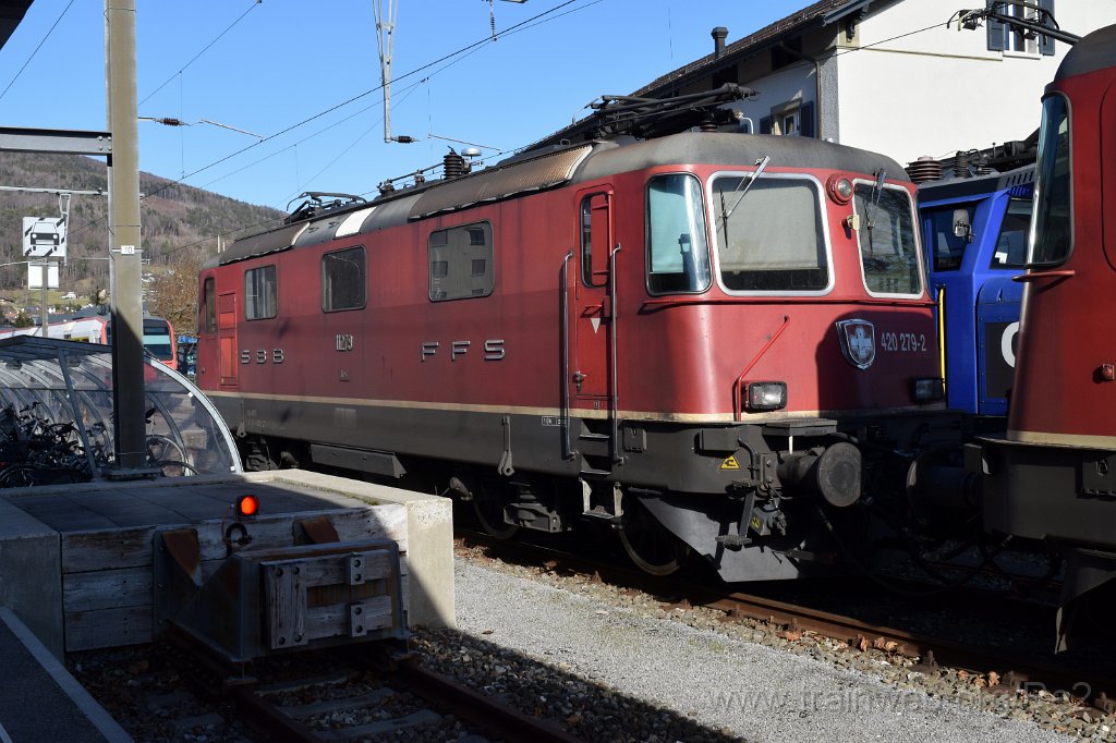 7874-0020-260222.jpg - SBBC Re 4/4'' 11279 (Re 420.279-2)  (Re 91 85 4 420 279-2 CH-SBBC) / Oensingen 26.2.2022