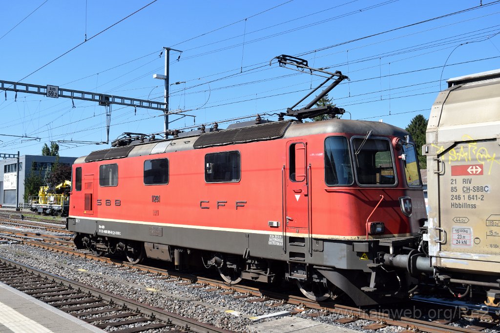 8754-0032-060923.jpg - SBBC Re 4/4'' 11281 (Re 420.281-8)  (Re 91 85 4 420 281-8 CH-SBBC) / Weinfelden 6.9.2023