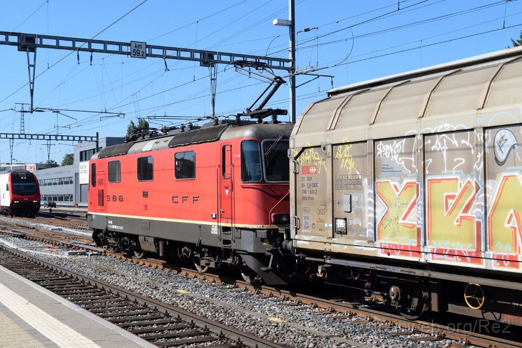 8754-0038-060923.jpg - SBBC Re 4/4'' 11281 (Re 420.281-8)  (Re 91 85 4 420 281-8 CH-SBBC) / Weinfelden 6.9.2023