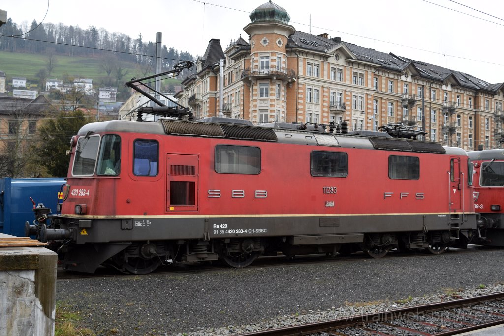8439-0034-240323.jpg - SBBC Re 4/4'' 11283 (Re 420.283-4)  (Re 91 85 4 420 283-4 CH-SBBC) / St.Gallen HB 24.3.2023