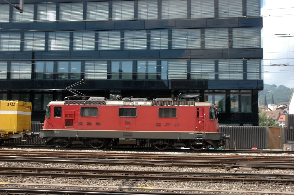 3604-0034-190615.jpg - SBB-CFF Re 4/4'' 11285 / Olten (Fachhochschule Nordwestschweiz) 19.6.2015