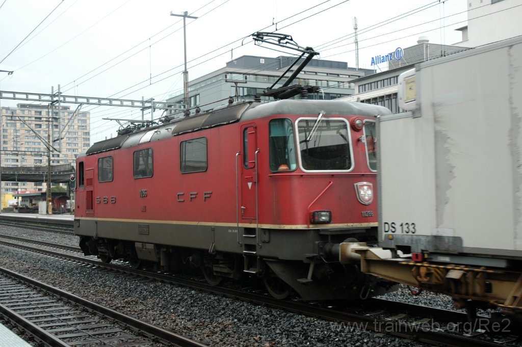 3362-0044-131014.jpg - SBB-CFF Re 4/4'' 11286 / Zürich-Altstetten 13.10.2014