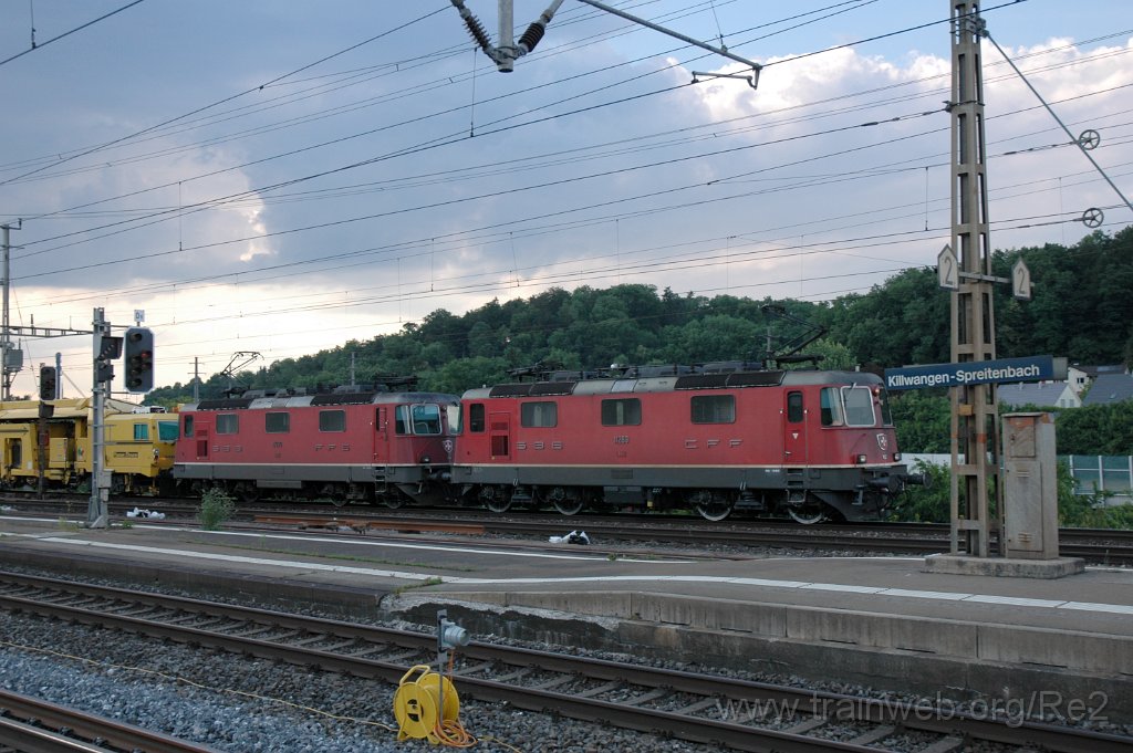 3173-0040-180614.jpg - SBB-CFF Re 4/4'' 11289 + SBB-CFF Re 4/4''' 11370 / Killwangen-Spreitenbach 18.6.2014