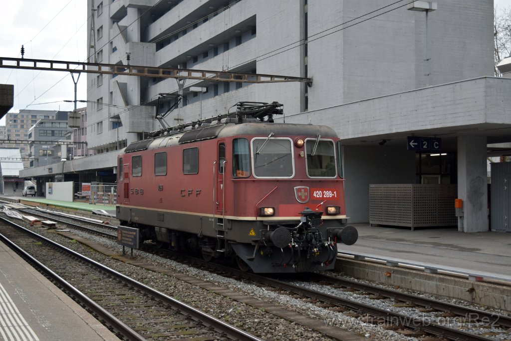 5354-0006-260319.jpg - SBBC Re 4/4'' 11289 (Re 420.289-1)  (Re 91 85 4 420 289-1 CH-SBBC) / Zürich-Altstetten 26.3.2019