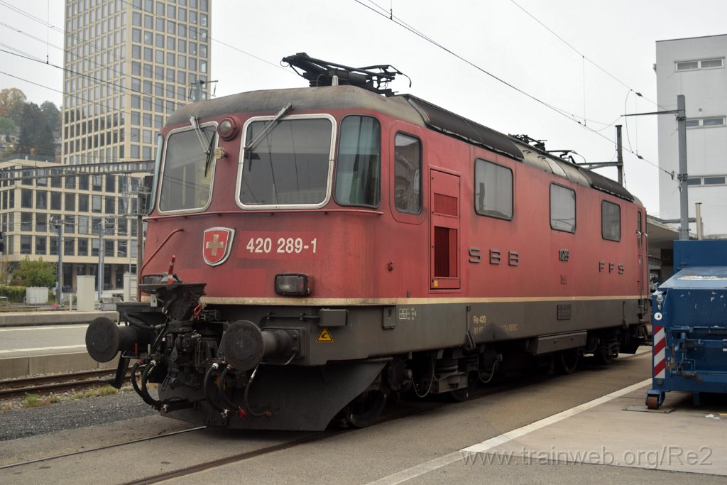 8231-0026-091022.jpg - SBBC Re 4/4'' 11289 (Re 420.289-1)  (Re 91 85 4 420 289-1 CH-SBBC) / St.Gallen HB 9.10.2022