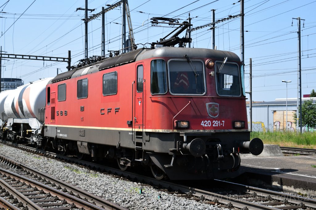 8587-0035-260523.jpg - SBBC Re 4/4'' 11291 (Re 420.291-7)  (Re 91 85 4 420 291-7 CH-SBBC) / Pratteln 26.5.2023