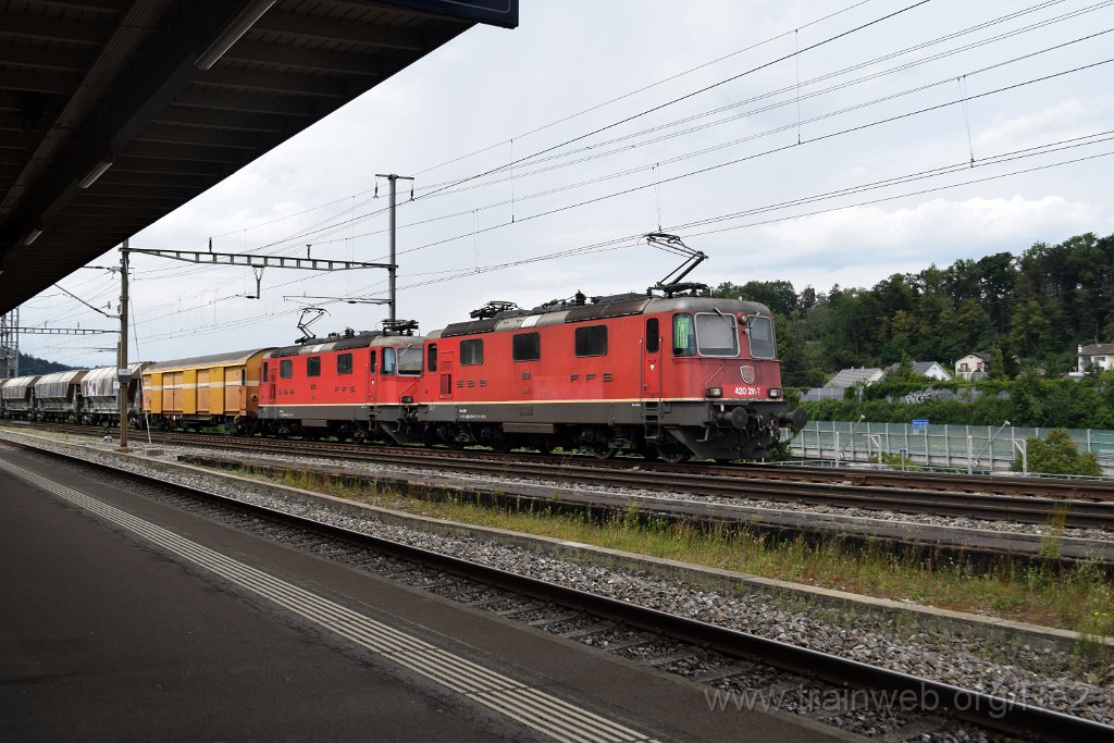 8708-0026-280723.jpg - SBBC Re 4/4'' 11291 (Re 420.291-7)  (Re 91 85 4 420 291-7 CH-SBBC) + SBBC Re 4/4'' 11349 (Re 420.349-3)  (Re 91 85 4 420 349-3 CH-SBBC) / Killwangen-Spreitenbach 28.7.2023