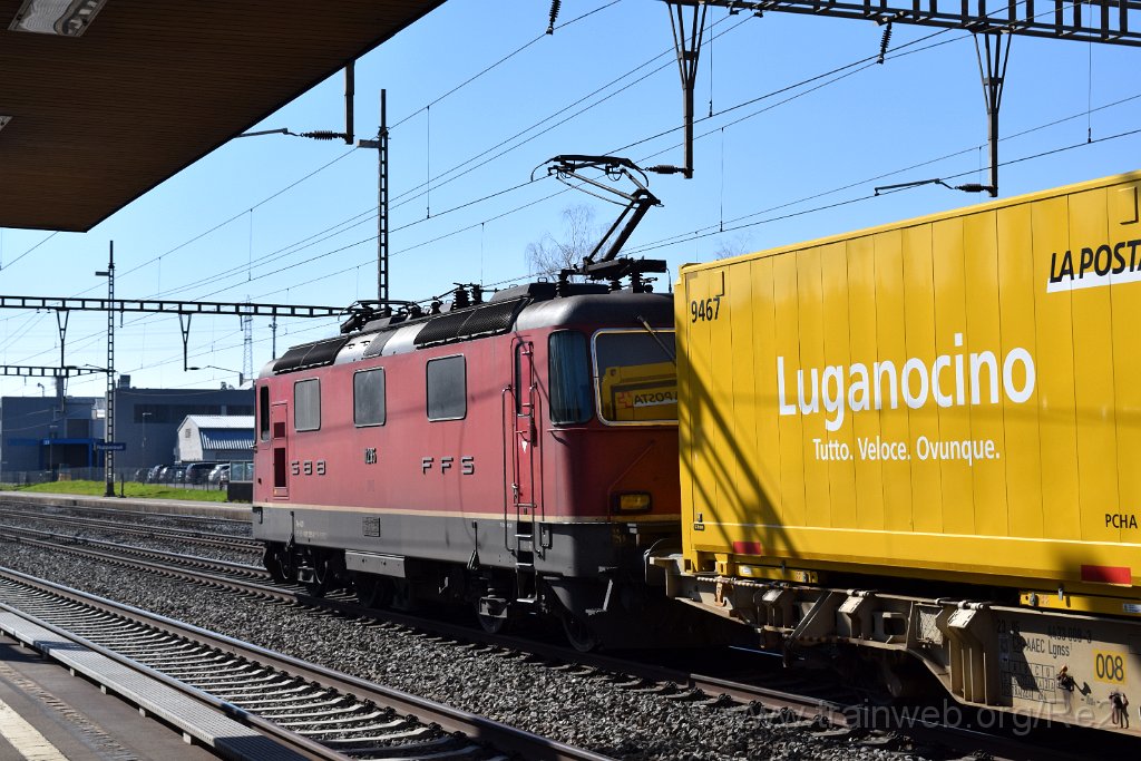 7319-0012-240321.jpg - SBBC Re 4/4'' 11295 (Re 420.295-8)  (Re 91 85 4 420 295-8 CH-SBBC) / Rupperswil 24.3.2021