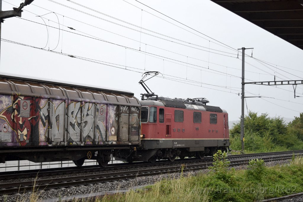 8702-0017-210723.jpg - SBBC Re 4/4'' 11295 (Re 420.295-8)  (Re 91 85 4 420 295-8 CH-SBBC) / Killwangen-Spreitenbach 21.7.2023