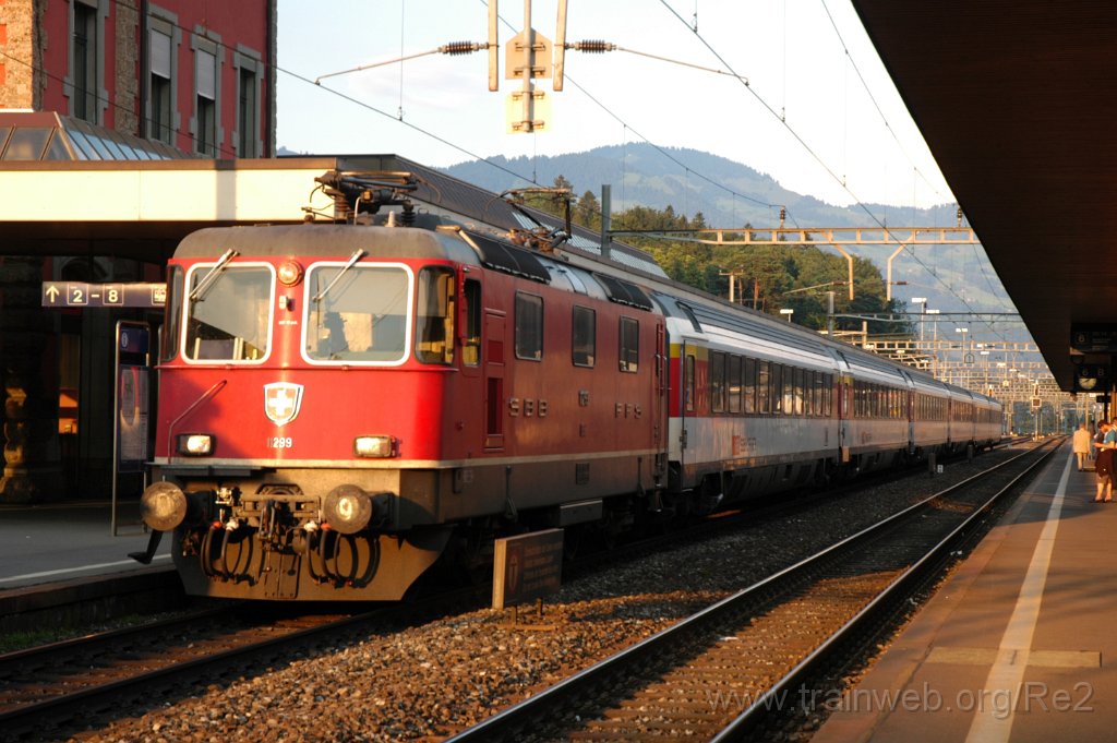 3215-0027-240714.jpg - SBB-CFF Re 4/4'' 11299 / Arth-Goldau 24.7.2014