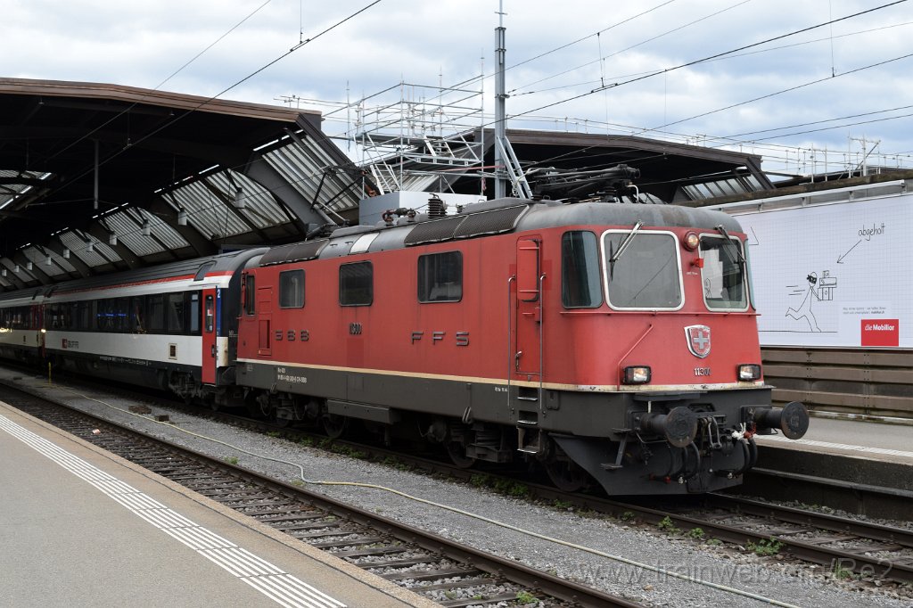 7955-0027-080422.jpg - SBB-CFF Re 4/4'' 11300 (Re 420.300-6)  (Re 91 85 4 420 300-6 CH-SBB) / Zürich HB 8.4.2022