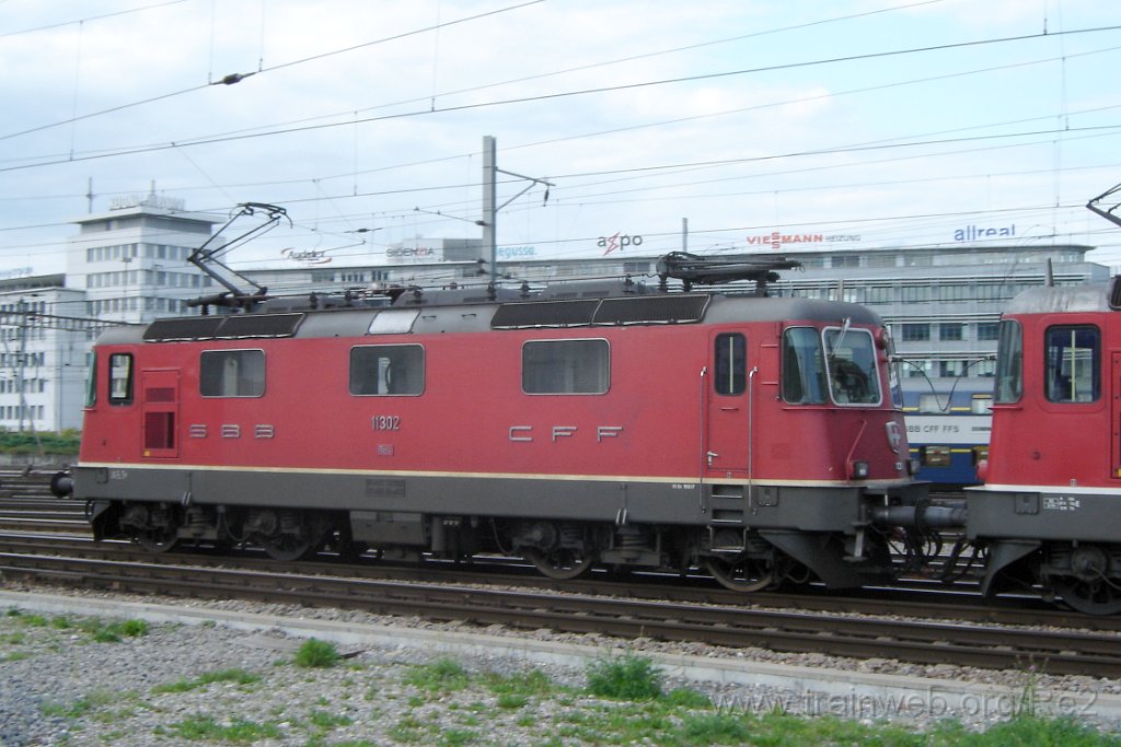 1538-0043-170808.jpg - SBB-CFF Re 4/4'' 11302 / Zürich HB 17.8.2008