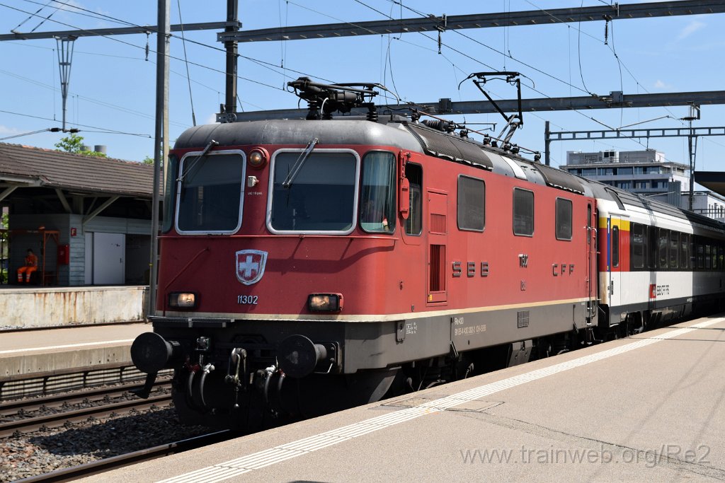 4992-0020-250518.jpg - SBB-CFF Re 4/4'' 11302 (Re 420.302-2)  (Re 91 85 4 420 302-2 CH-SBB) / Wil 25.5.2018