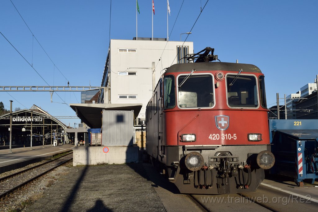 8341-0006-070123.jpg - SBBC Re 420.310-5 (Re 91 85 4 420 310-5 CH-SBBC) / St.Gallen HB 7.1.2023