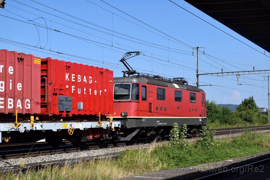 8112-0047-220722.jpg - SBBC Re 4/4'' 11331 (Re 420.331-1)  (Re 91 85 4 420 331-1 CH-SBBC) / Killwangen-Spreitenbach 22.7.2022