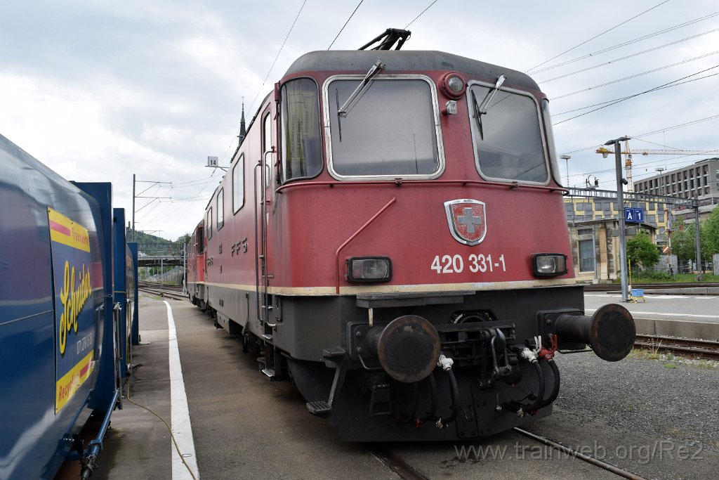 9707-0007-030525.jpg - SBBC Re 4/4'' 11322 (Re 420.322-0)  (Re 91 85 4 420 322-0 CH-SBBC) + SBBC Re 4/4'' 11331 (Re 420.331-1)  (Re 91 85 4 420 331-1 CH-SBBC) / St.Gallen HB 3.5.2025